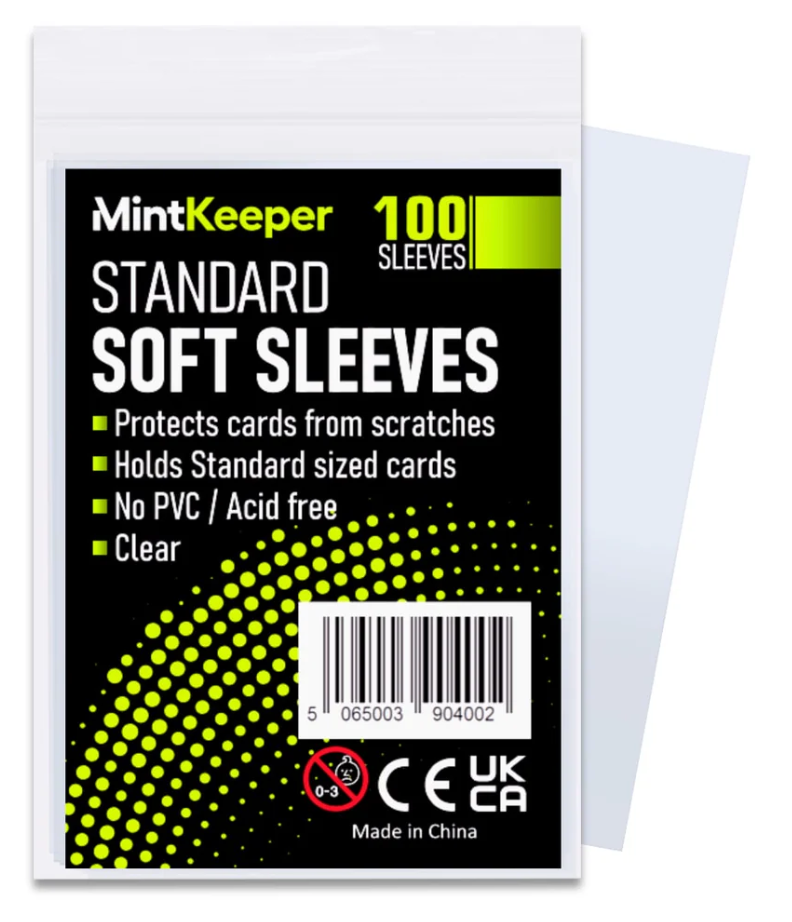 MintKeeper - 300 Standard Soft Card Sleeves